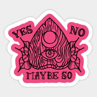 Ouija Planchette Sticker